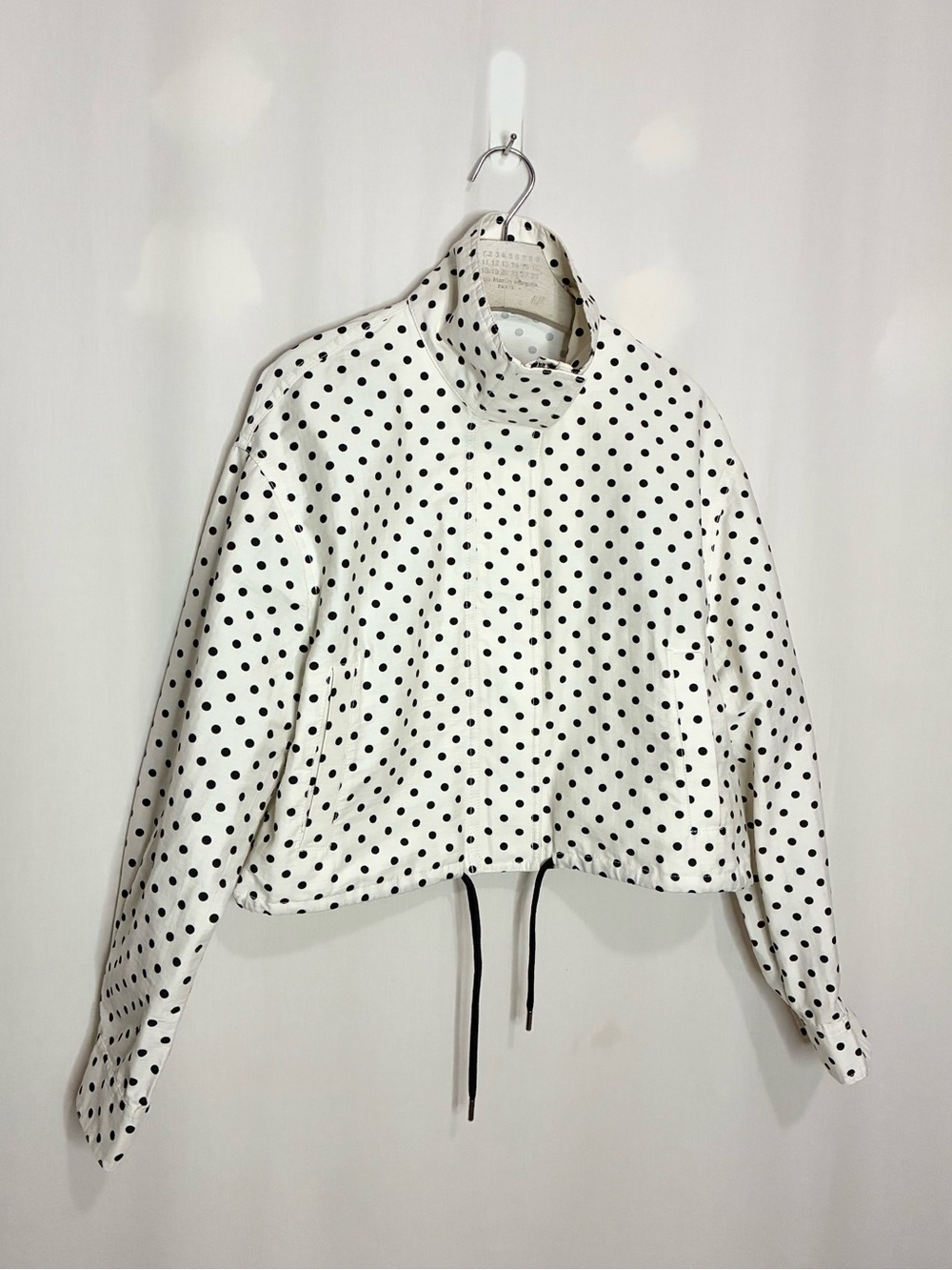 Zara Polkadot High Neck Jacket - Picture 9 of 14